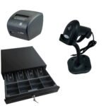 PACK COMERCIO: IMPRESORA TERM. + SCANNER LASER + CAJON