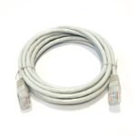CABLE Cat 5e UTP RJ45 PEPEGREEN Latiguillo  3 m. Grey